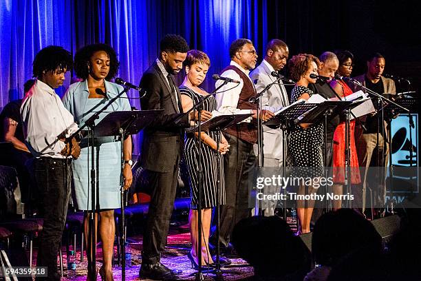 Bucknor, Jerrika Hinton, Reign Morton, Paula Newsome, Keith David, Dohn Norwood, Ryan Bathe, Barry Shabaka Henley, Nicki Micheaux and Dorian Missick...