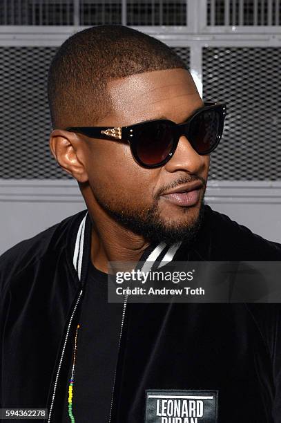 Usher attends the "Hands of Stone" U.S. Premiere at SVA Theater on August 22, 2016 in New York City.