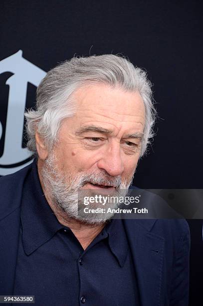 Robert De Niro attends the "Hands of Stone" U.S. Premiere at SVA Theater on August 22, 2016 in New York City.