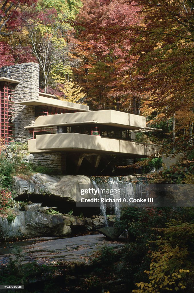 Exterior View of Fallingwater