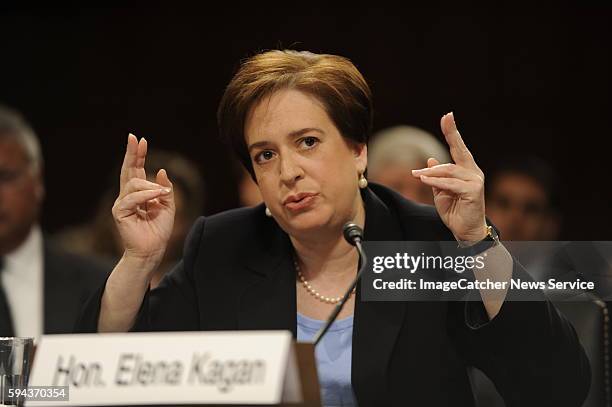 Solicitor General Elena Kagan begins her third day of confirmation hearings that will determine if she becomes the next Supreme Court Justice, on...