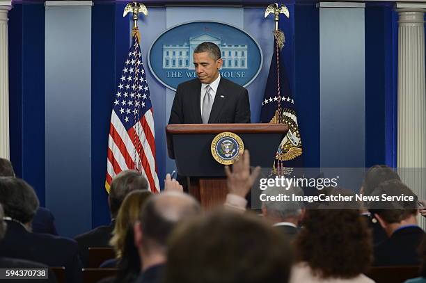 The White House- Washington DC President will delivers a statement in the Brady Press Briefing Room about the policy process the Administration will...