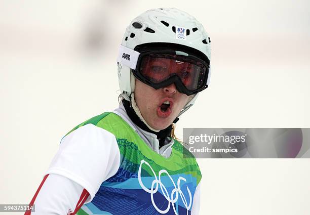 Bronzemedaille fur Marion Kreiner Olympische Winterspiele 2010 in Vancouver Snowboard Parallel Riesenslalom Damen Olympic Winter Games 2010 :...