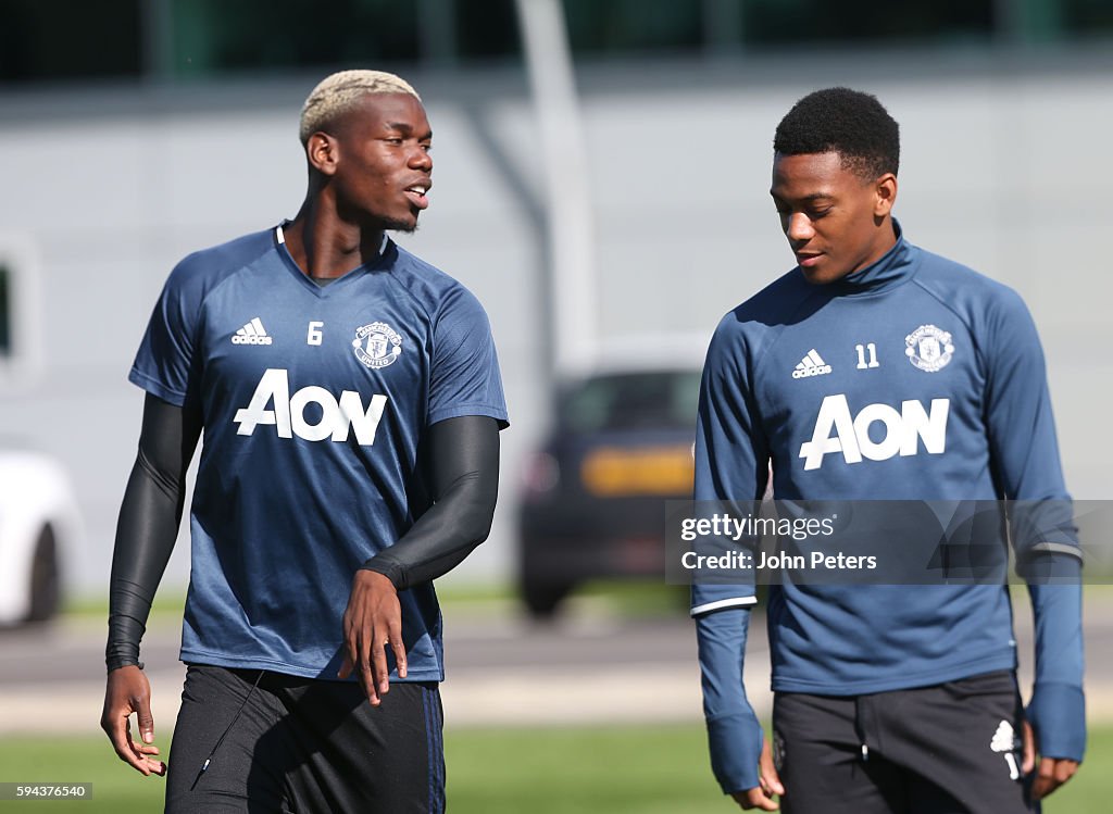 Manchester United Training Session