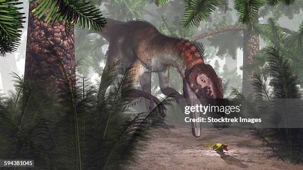 Utah Raptor With Gun Utahraptor Photos and Premium High Res Pictures - Getty Images