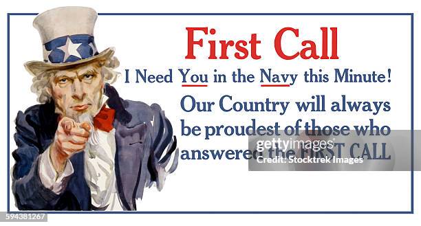 uncle sam vintage war poster. - uncle sam stock-grafiken, -clipart, -cartoons und -symbole