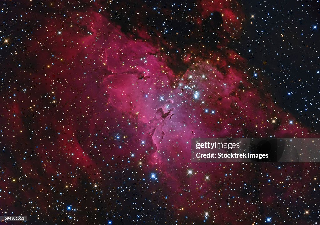 Messier 16, The Eagle Nebula in Serpens.