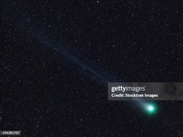 february 12, 2015 - comet lovejoy (c/2014 q2). - comet nucleus stock pictures, royalty-free photos & images