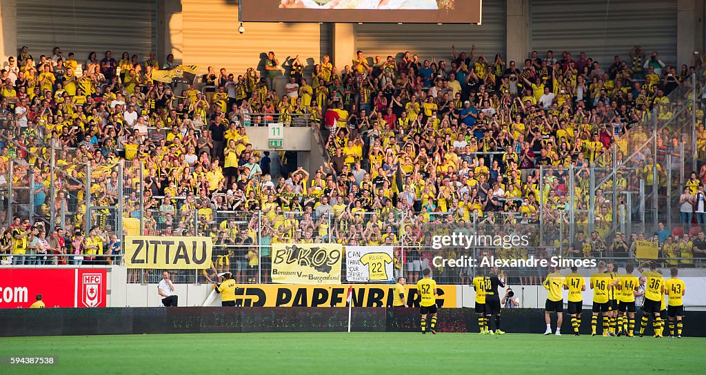Hallescher FC v Borussia Dortmund - Friendly Match