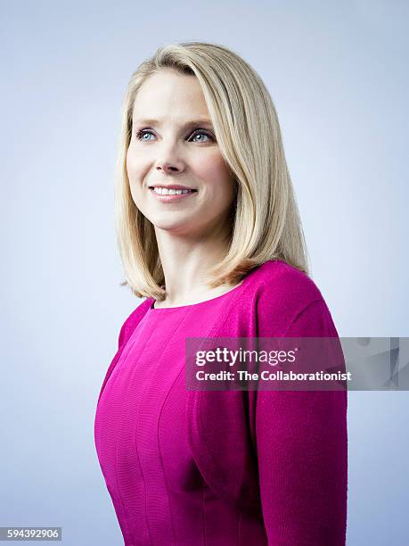 Chief Executive Officer of Yahoo! Marissa Mayer is photographed for Fast Company Magazine on March 11, 2015 in Los Angeles, California. COVER IMAGE.