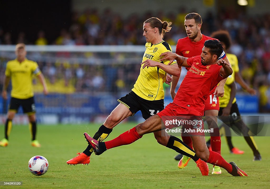 Burton Albion v Liverpool FC: EFL Cup