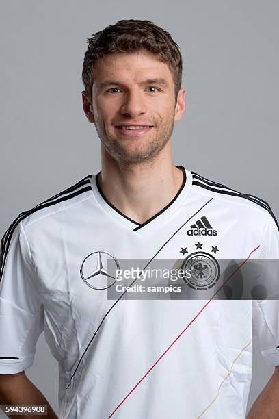 Thomas Müller Müller Deutschland Nationamannschaftsportrait DFB für die Euro 2012