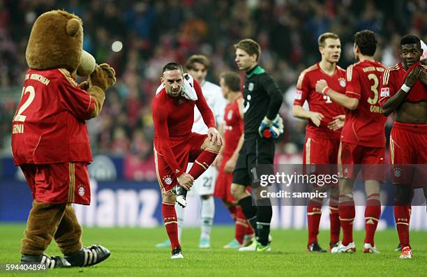 Franck RIBERY FC Bayern München 1 Bundesliga Fussball FC Bayern München -Hannover 96 5:0 Saison 2012 / 2013