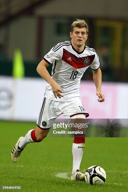 Toni Kroos Deutschland Fussball Freundschaftsspiel Nationalmannschaft Italien -Deutschland Italy Germany 1:1