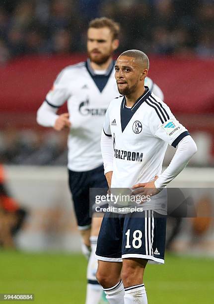 Sidney Sam FC Schalke 04 Fussball Bundesliga Saison 2014 - 2015 Bayer Leverkusen - FC Schalke 04