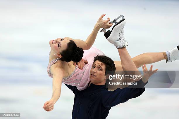 Tessa / MOIR Scott CAN Zweite Silbermedailiengewinner Silver Eistanz Kür ice dance free Eiskunstlaufen Figure skating olympic winter games 2014 sochi...