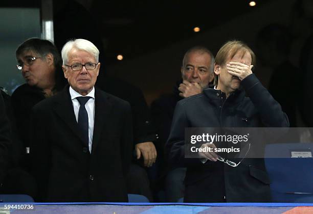 Interims Präsidenten Dr. Reinhard Rauball und Dr. Rainer Koch Fussball Freundschaftsspiel : Frankreich - Deutschland Football friendly match national...