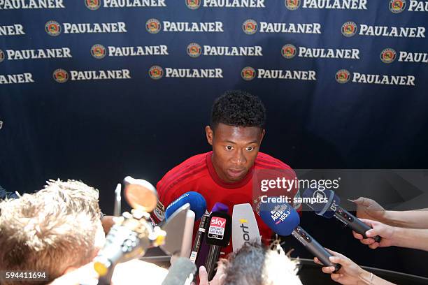 David ALABA FC Bayern München Alljährliches Paulaner Lederhosen Werbeshooting des FC Bayern München . Auch diese Jahr präsentieren sich die Bayern...