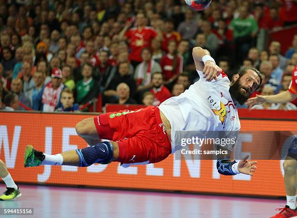 Jesper NODDESBO 12th Men's European Handball Championship EHF EURO 2016 mainround group 2 : Spain vs Denmark