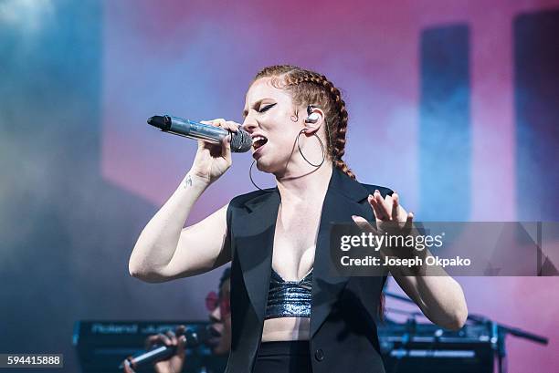 Jess Glynne performs on Day 6 at the Sziget Festival 2016 on August 16, 2016 in Budapest, Hungary.