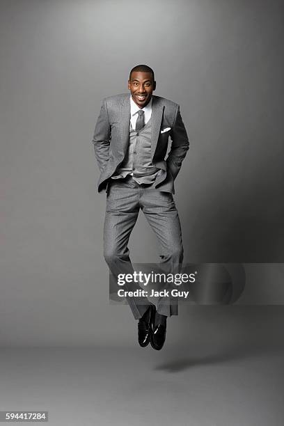 Basketball player Amar'e Stoudemire is photographed for Gotham Magazine on August 29, 2011 in New York City. PUBLISHED IMAGE.