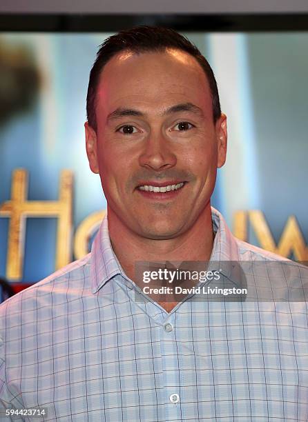 Actor Chris Klein visits Hollywood Today Live at W Hollywood on August 23, 2016 in Hollywood, California.