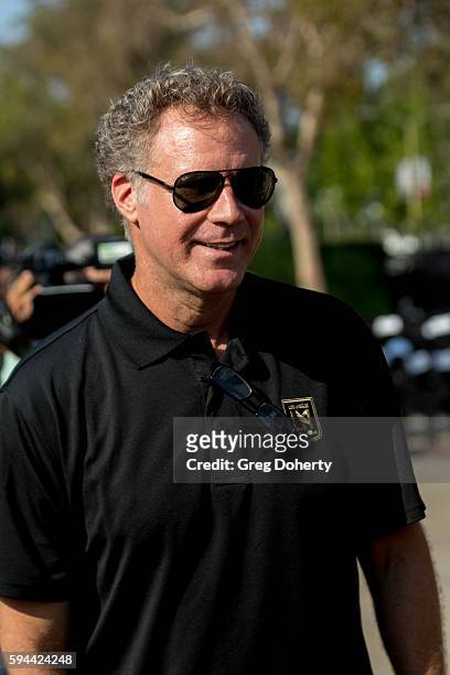 Owner, Actor Will Ferrell attends the Los Angeles Football Club Stadium Groundbreaking Ceremony on August 23, 2016 in Los Angeles, California.