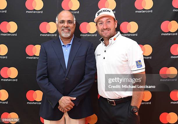 Golfer, Graeme McDowell and Mastercard Chief Marketing & Communications Officer, Raja Rajamannar join forces at The Barclays, where Mastercard...