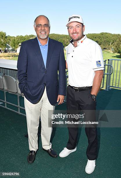 Golfer, Graeme McDowell and Mastercard Chief Marketing & Communications Officer, Raja Rajamannar join forces at The Barclays, where Mastercard...