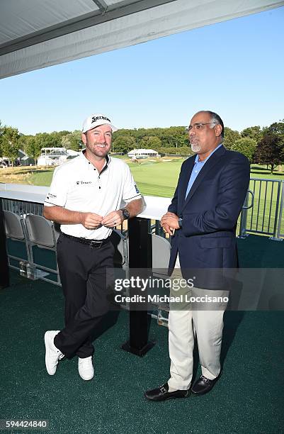 Golfer, Graeme McDowell and Mastercard Chief Marketing & Communications Officer, Raja Rajamannar join forces at The Barclays, where Mastercard...