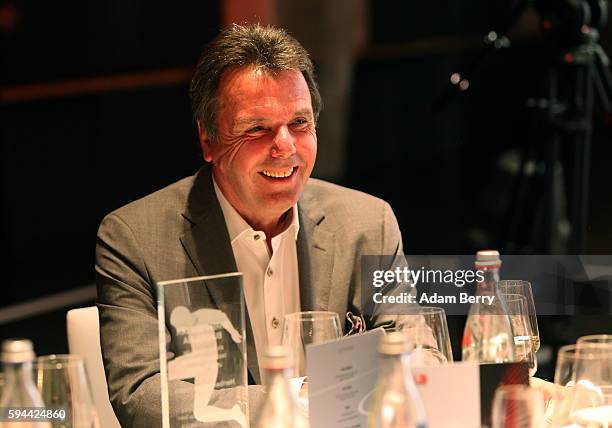 Heribert Bruchhagen, chairman of Eintracht Frankfurt Fussball AG, attends a Bundesliga gala award evening on August 23, 2016 in Berlin, Germany....