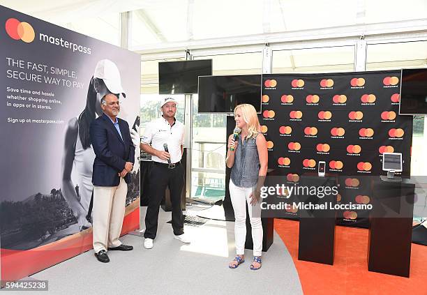 Mastercard Chief Marketing & Communications Officer, Raja Rajamannar, PGA Tour Host Taryn Schaefer and PGA TOUR golfer, Graeme McDowell join forces...