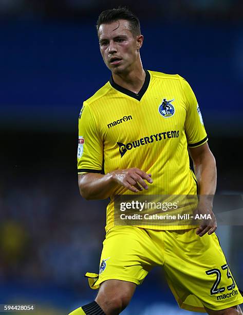 Billy Bodin of Bristol Rovers during the EFL Cup match between Chelsea and Bristol Rovers at Stamford Bridge on August 23, 2016 in London, England.