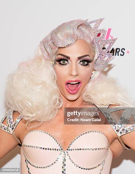 Alyssa Edwards attends the "RuPaul's Drag Race All Stars" season two premiere at Crosby Street Hotel on August 23, 2016 in New York City.