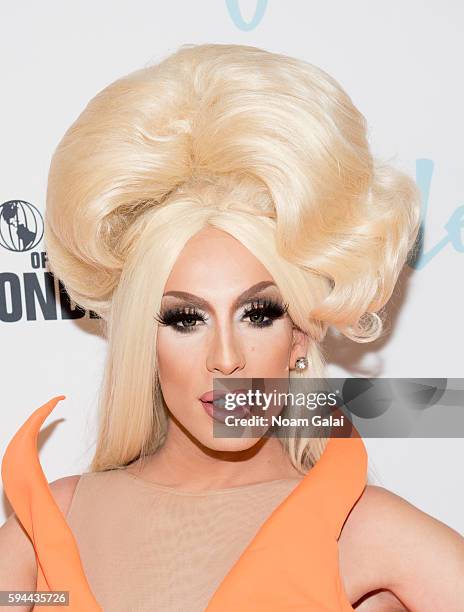 Alaska attends the "RuPaul's Drag Race All Stars" season two premiere at Crosby Street Hotel on August 23, 2016 in New York City.