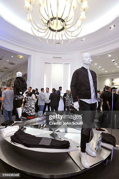 General view at Saks Fifth Avenue Beverly Hills launch of the exclusive Saks Fifth Avenue x Anthony Davis Collection at Saks Fifth Avenue Beverly...