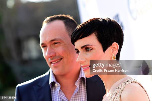 Actor Chris Klein and actress Victoria Summer attend Tea With Victoria Summer at British Consulate General Residence To Benefit Teen Cancer America...