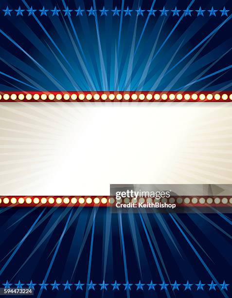 marquee lights hintergrund - zirkus stock-grafiken, -clipart, -cartoons und -symbole