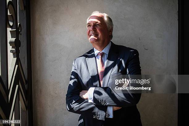 Paul Polman, chief executive officer of Unilever NV, poses for a photograph at their headquarters in London, U.K., on Wednesday, Aug. 24, 2016....