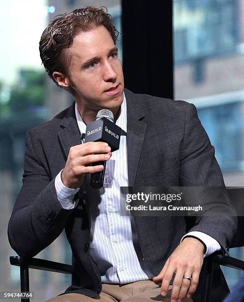 Craig Kielburger attends AOL Build Presents to discuss WE Day at AOL HQ on August 24, 2016 in New York City.