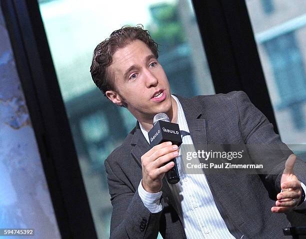 Craig Kielburger, CEO of WE Day speaks onstage at AOL Build Presents to discuss WE Day at AOL HQ on August 24, 2016 in New York City.