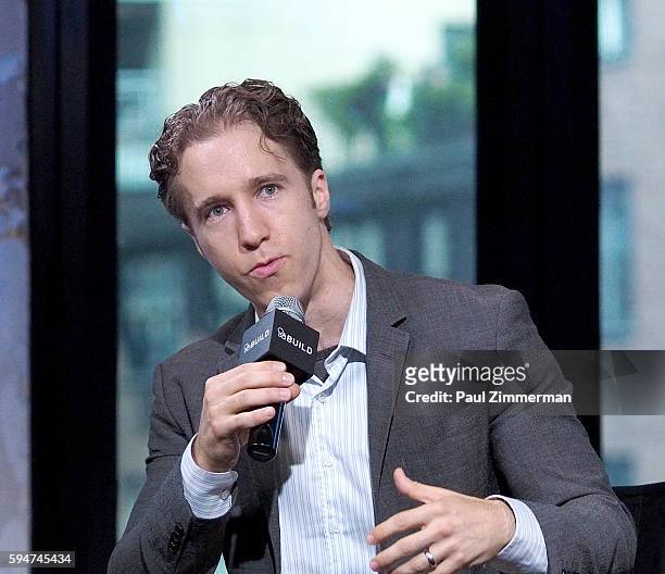 Craig Kielburger, CEO of WE Day speaks onstage at AOL Build Presents to discuss WE Day at AOL HQ on August 24, 2016 in New York City.