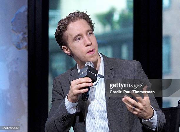 Craig Kielburger, CEO of WE Day speaks onstage at AOL Build Presents to discuss WE Day at AOL HQ on August 24, 2016 in New York City.