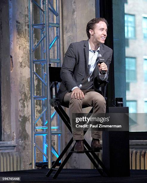Craig Kielburger, CEO of WE Day speaks onstage at AOL Build Presents to discuss WE Day at AOL HQ on August 24, 2016 in New York City.
