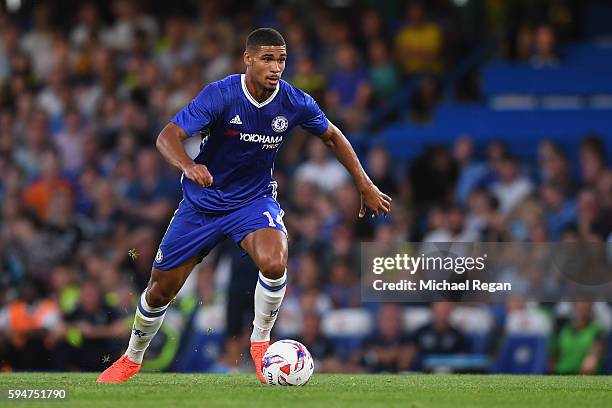 Ruben Loftus-Cheek of Chelsea in action during the EFL Cup second round match between Chelsea and Bristol Rovers at Stamford Bridge on August 23,...