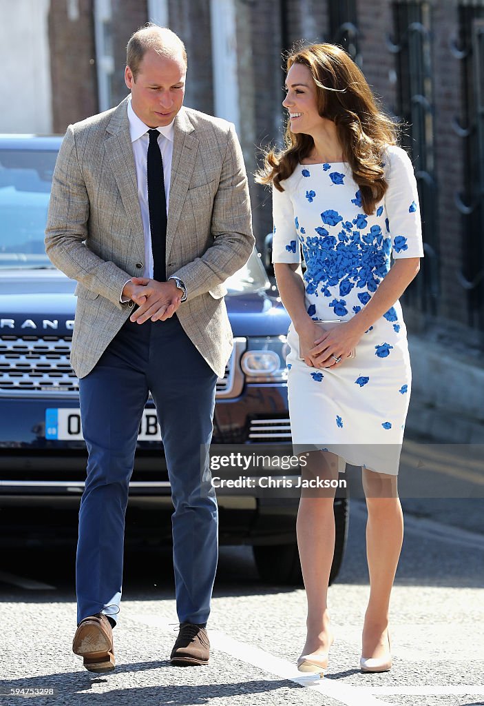 The Duke And Duchess Of Cambridge Visit Luton