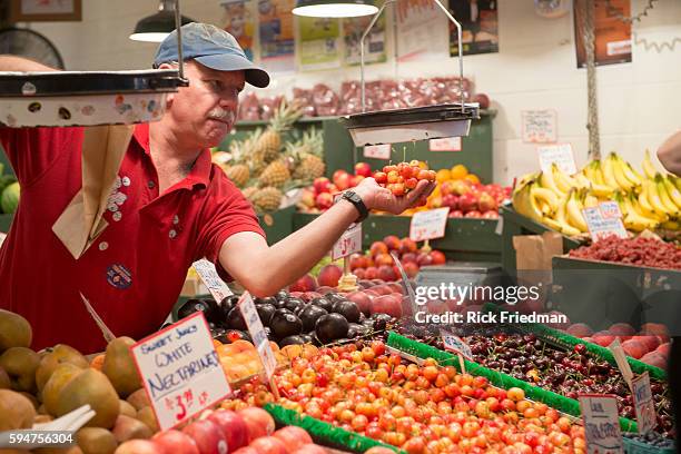 Pike Place Market in Seattle, WA on June 14, 2013.