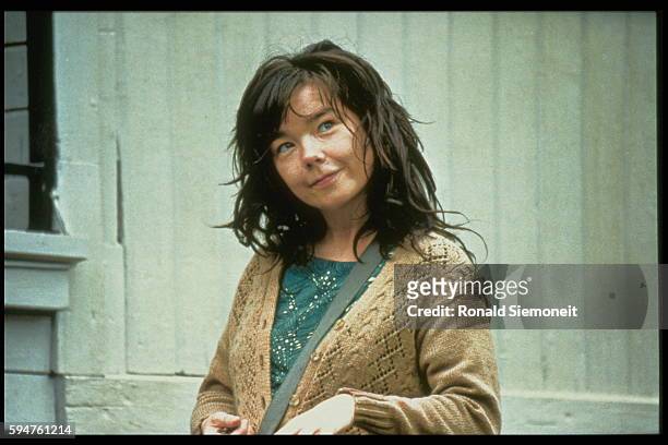 Singer Bjork in the role of Selma that won her the Best Actress award at the year 2000 Cannes Film Festival.