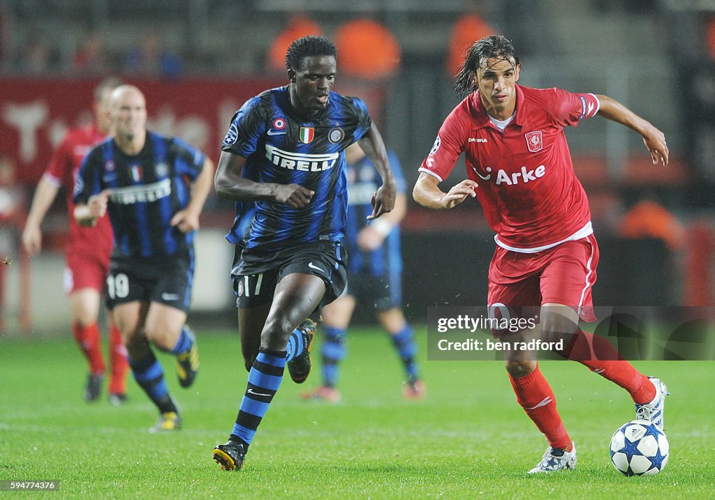 Soccer - UEFA Champions League - Twente Enschede vs. Inter Milan