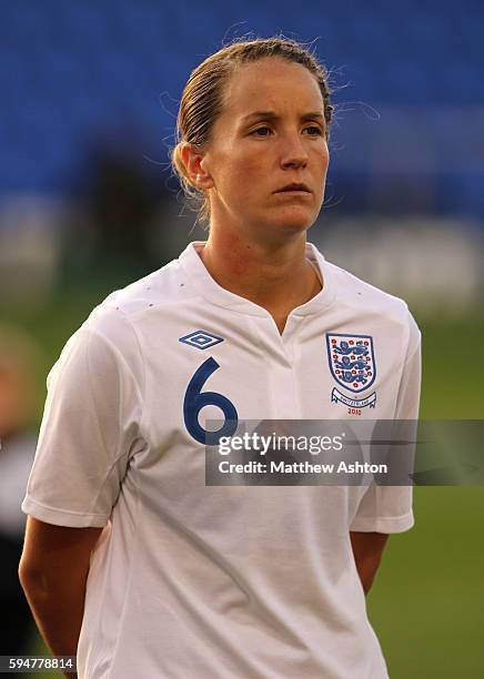 Casey Stoney of England